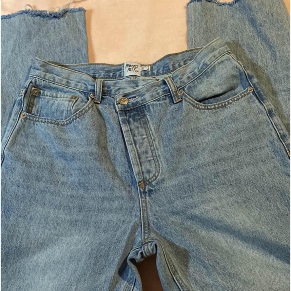 Polly Princess Asymmetrical Waist Jeans